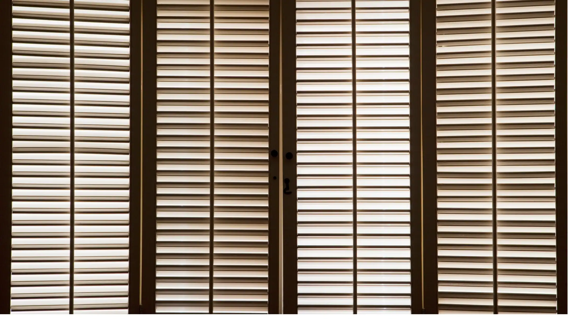 shutters inside house